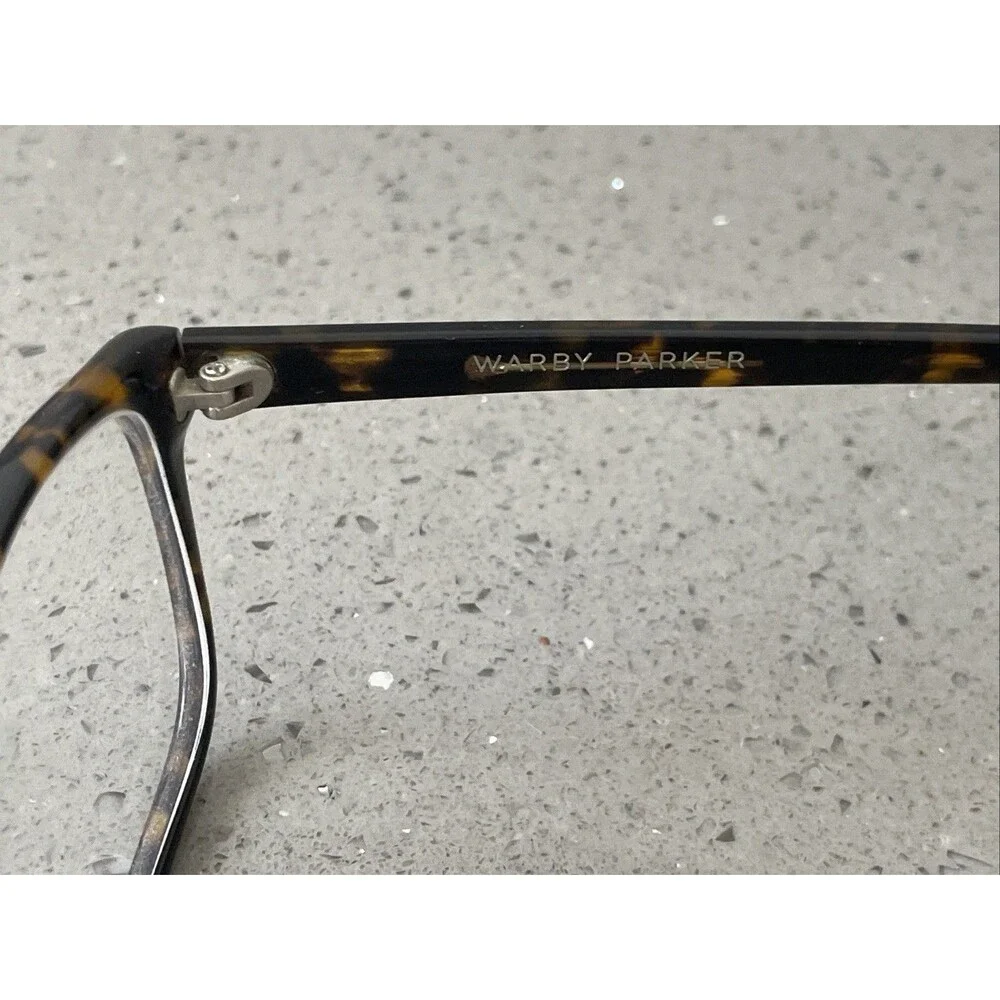 Warby Parker Glasses Bensen 200 Tortoise Shell 52-19-145 Frames Only